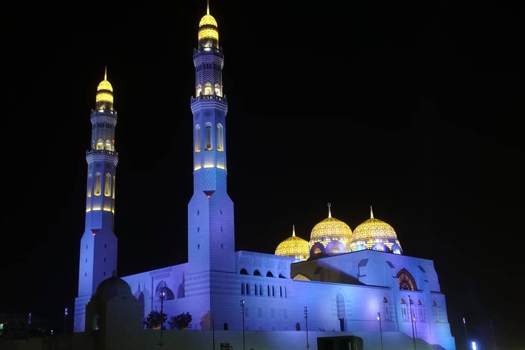 Illuminated Night View