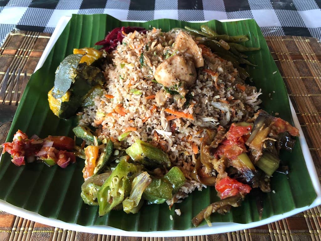 Idyllic Garden Setting