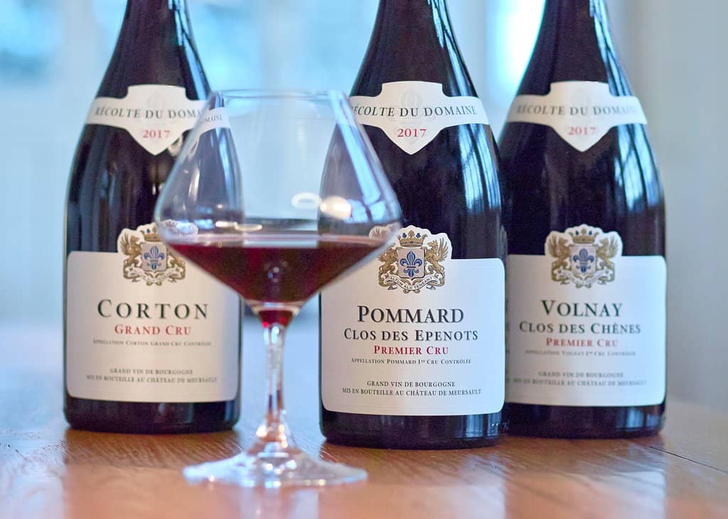 Burgundy Wine Tasting