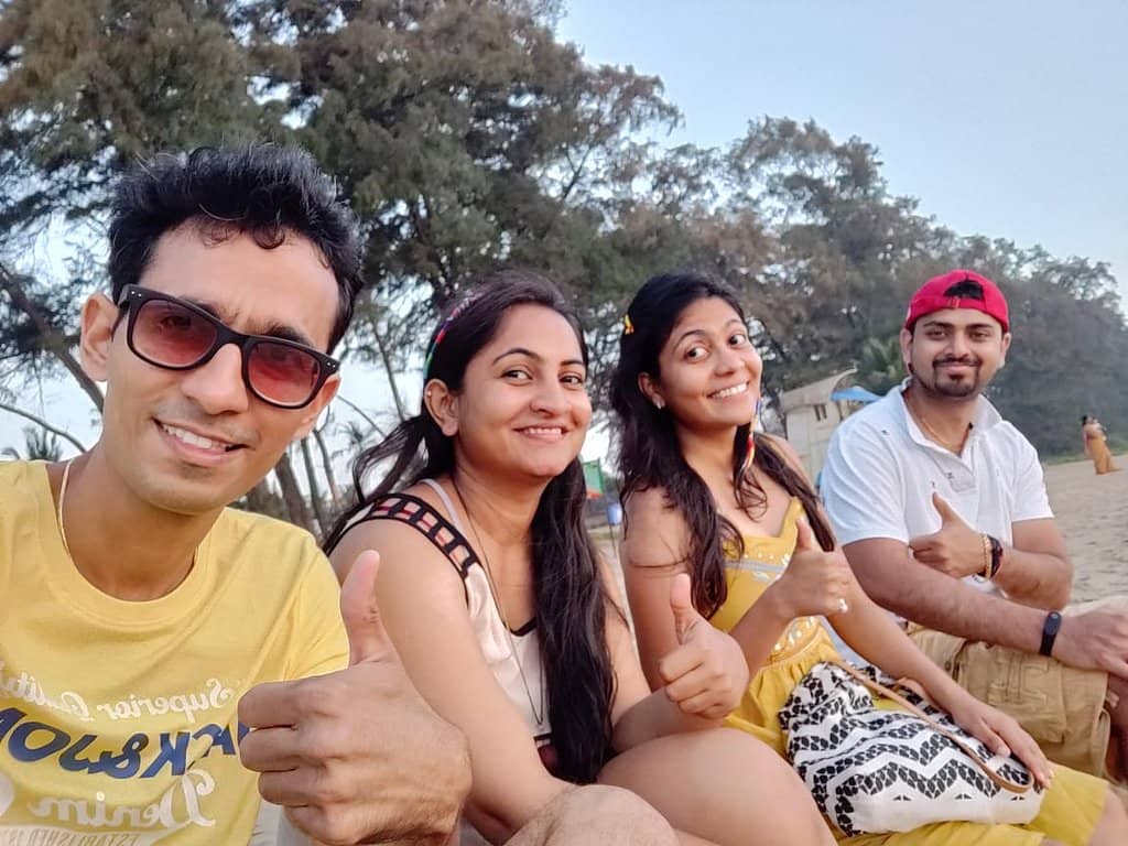 Tranquil River Meets Ocean