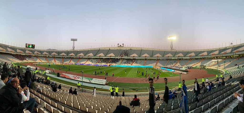 Azadi Stadium Atmosphere