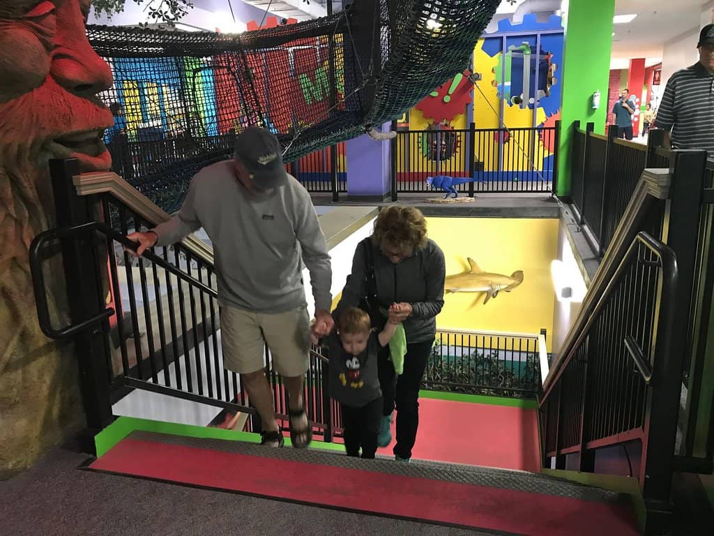 Rope Treehouse & Heart Slide