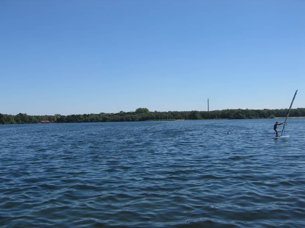 Refreshing Lake Swim