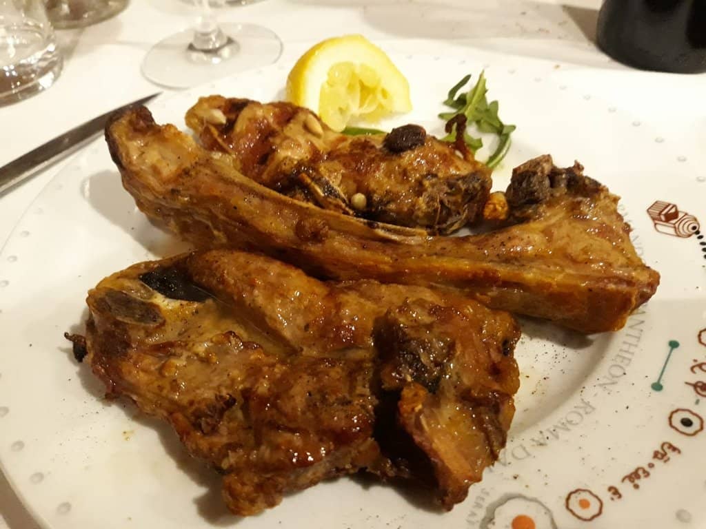 Abbacchio scottadito