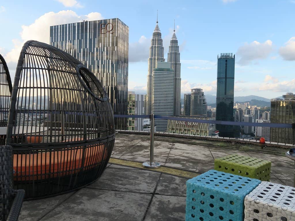 Rooftop Bar Ambiance