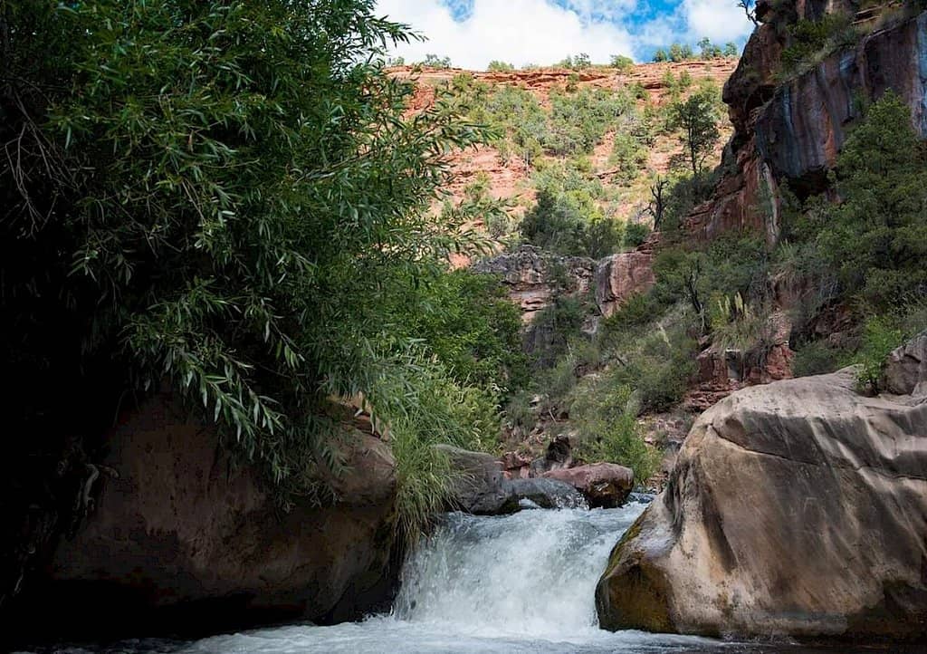 Crystal-Clear Oak Creek Waters