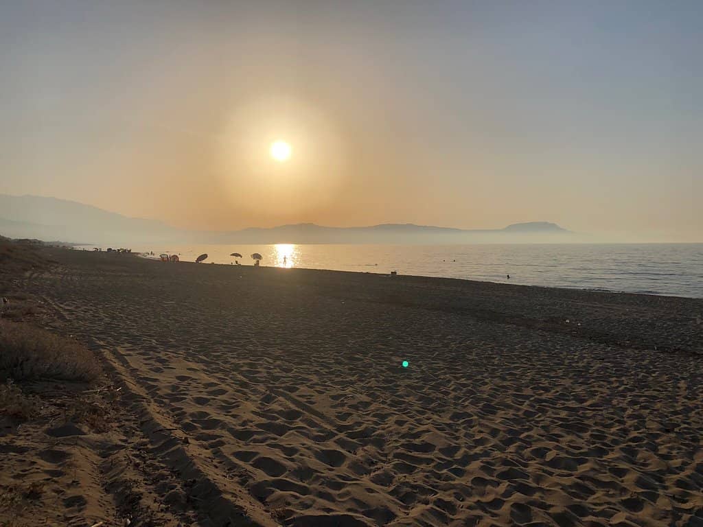 Expansive Sandy Shore