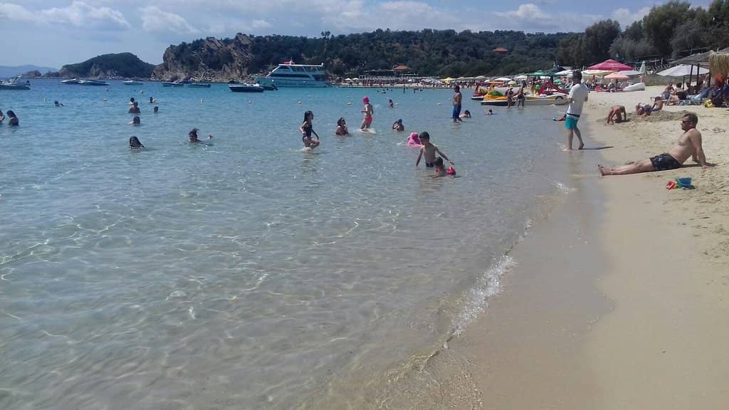 Expansive Sandy Shoreline