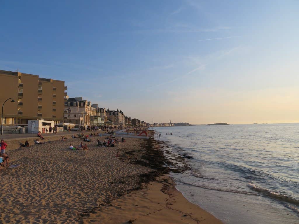 Expansive Low Tide Beach