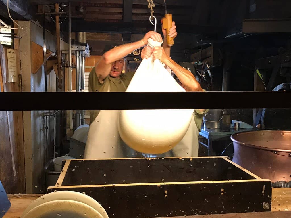 Live Cheese Making Demonstration