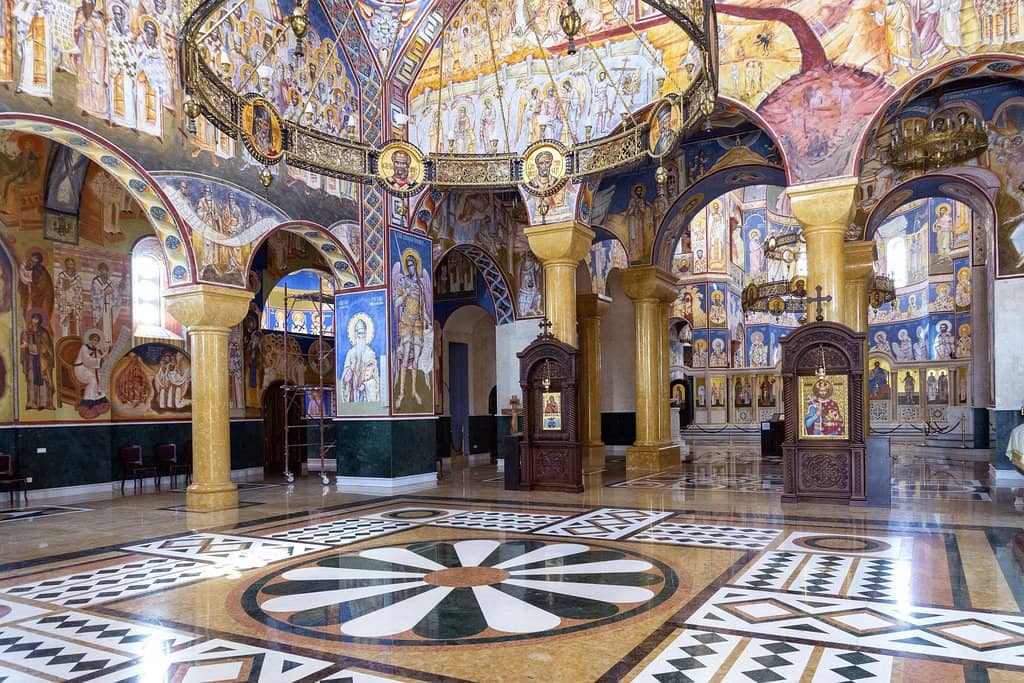 Intricate Interior Artwork