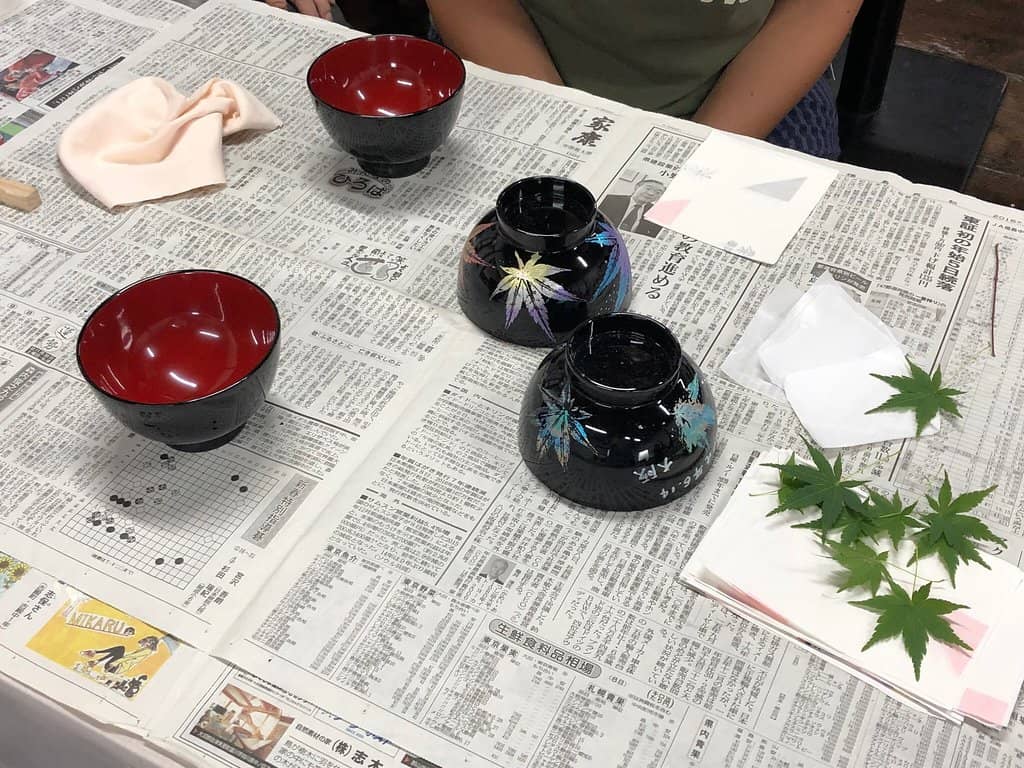 Lacquerware Making Session