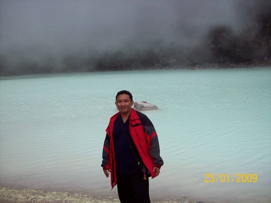 The Turquoise Crater Lake