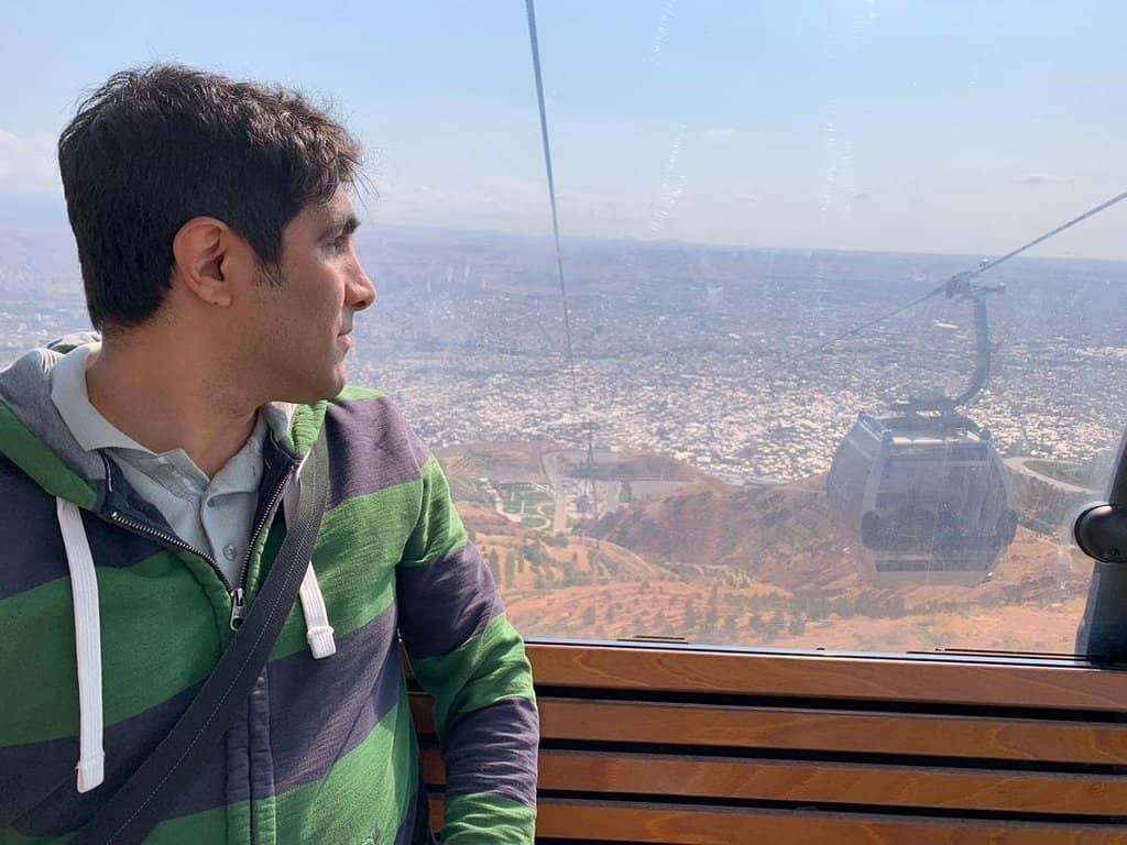 Unique Red Mountains