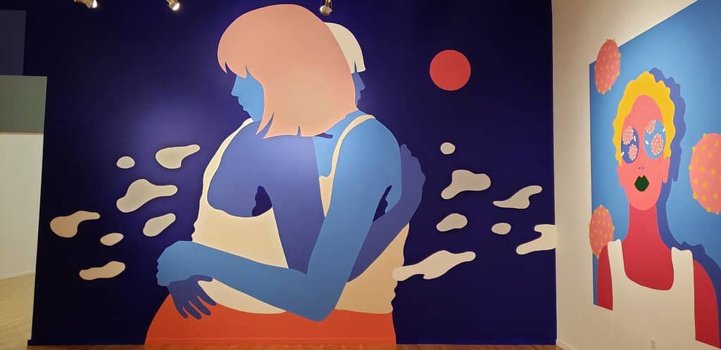 Zine Library & Art Station