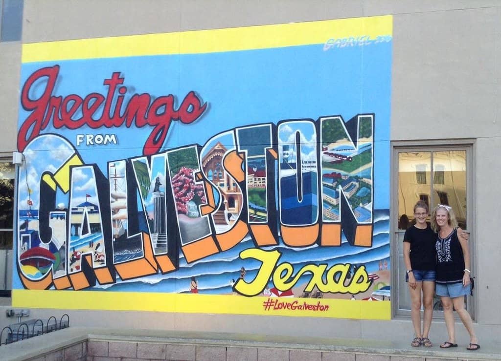 Greetings from Galveston Mural