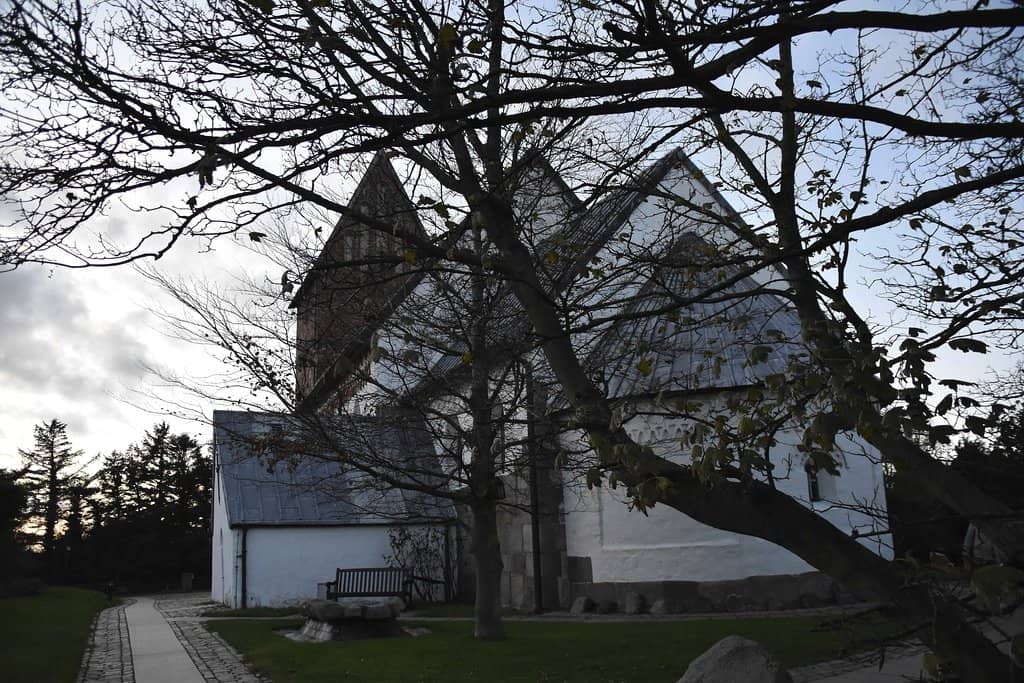 Peaceful Cemetery Grounds