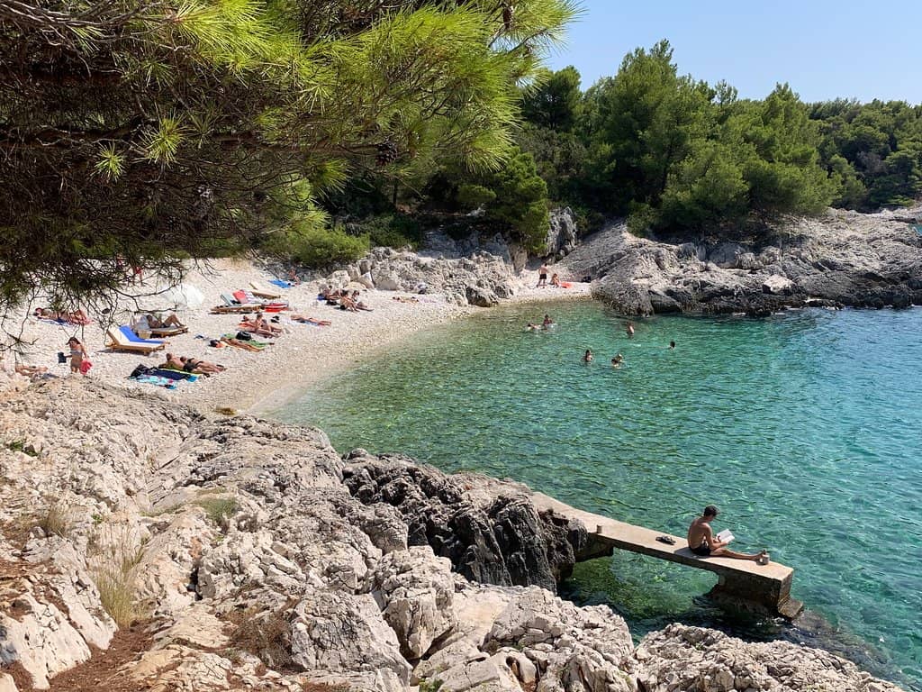 Secluded Rocky Cove