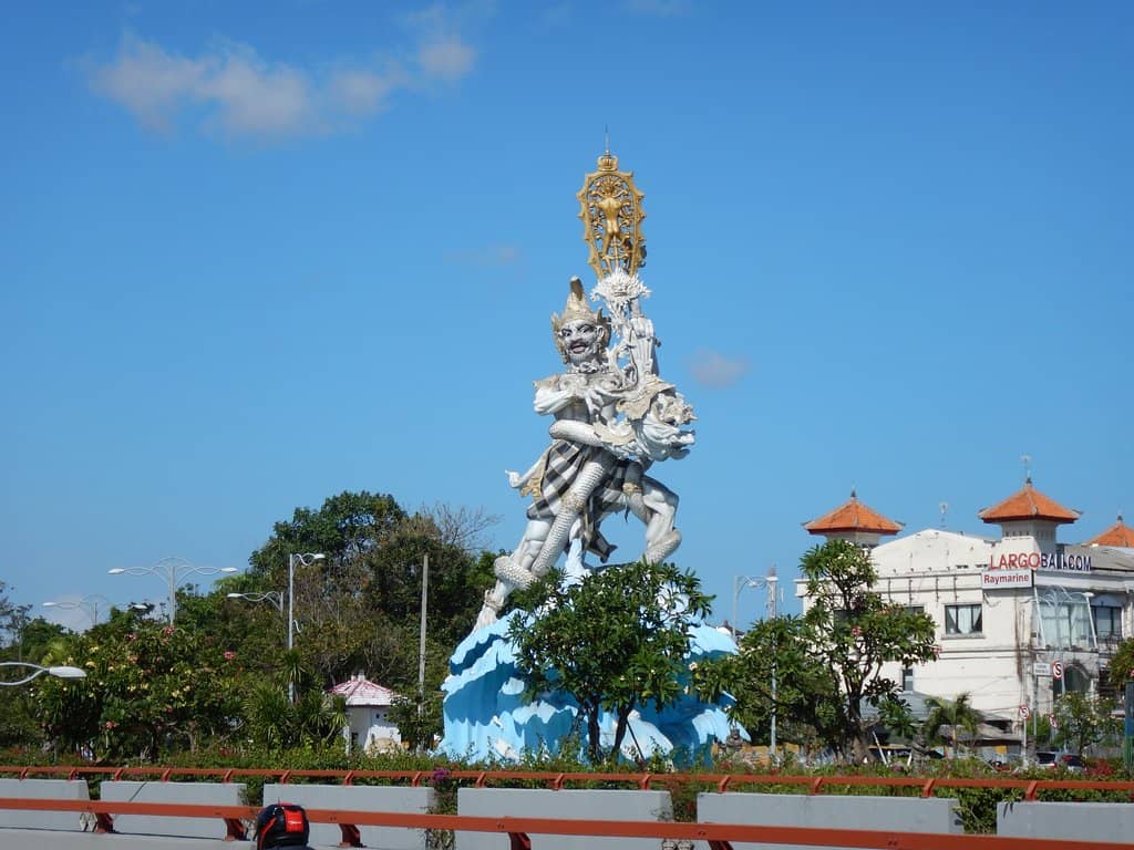 Iconic Intersection Landmark