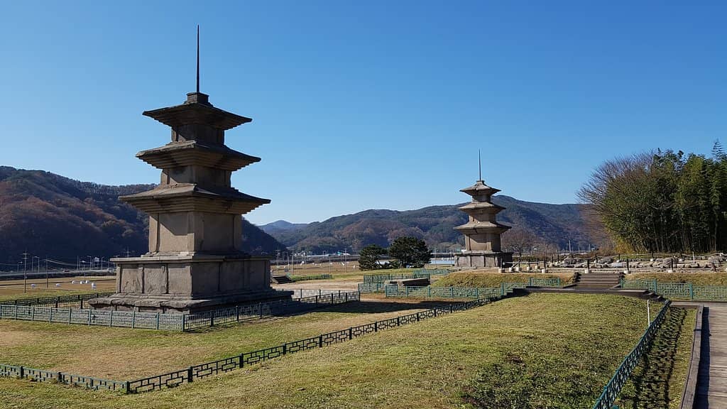 East and West Pagodas