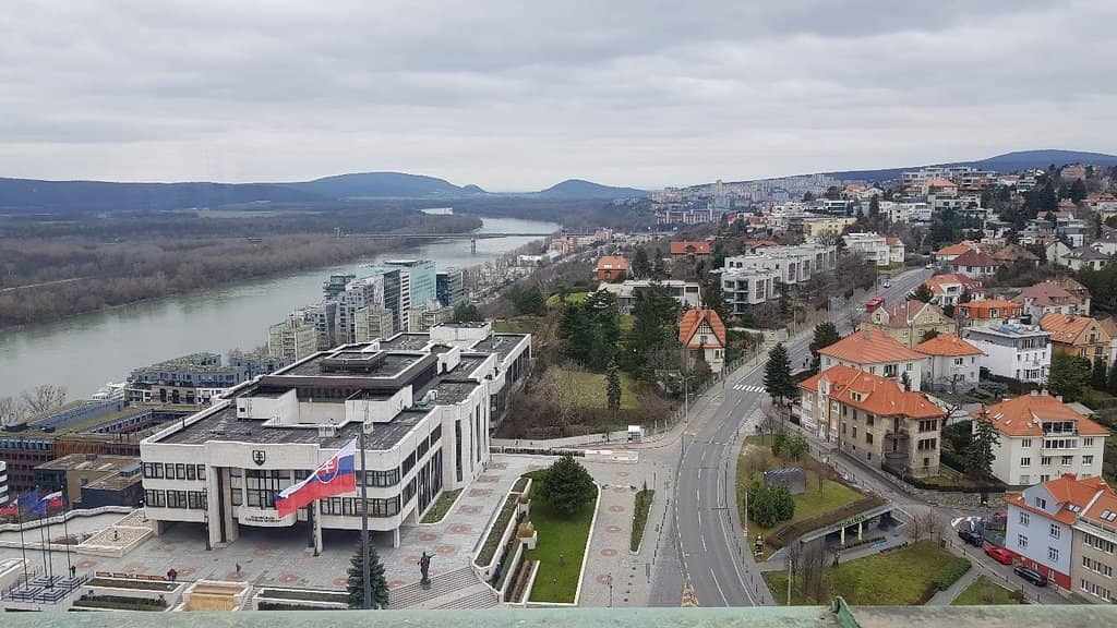 Proximity to Bratislava Castle