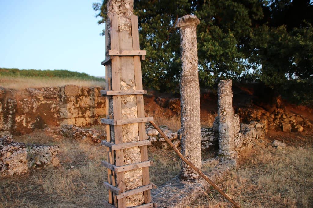 Extensive Excavated Ruins