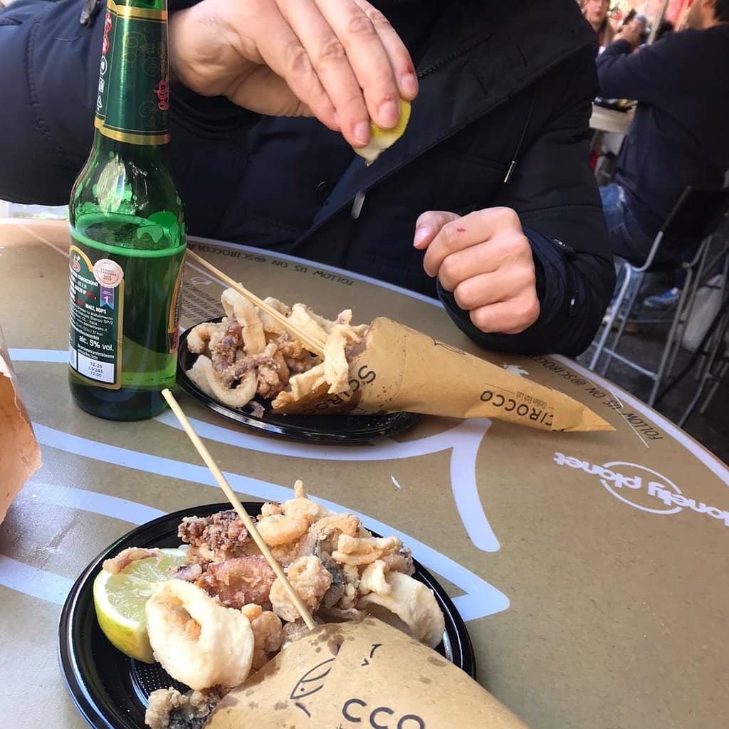 Unique Arancini and Octopus Dishes