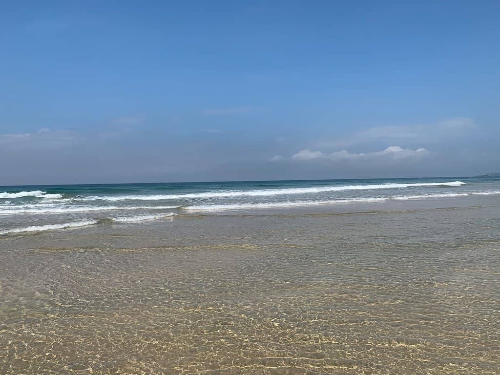 Peaceful Beach Strolls