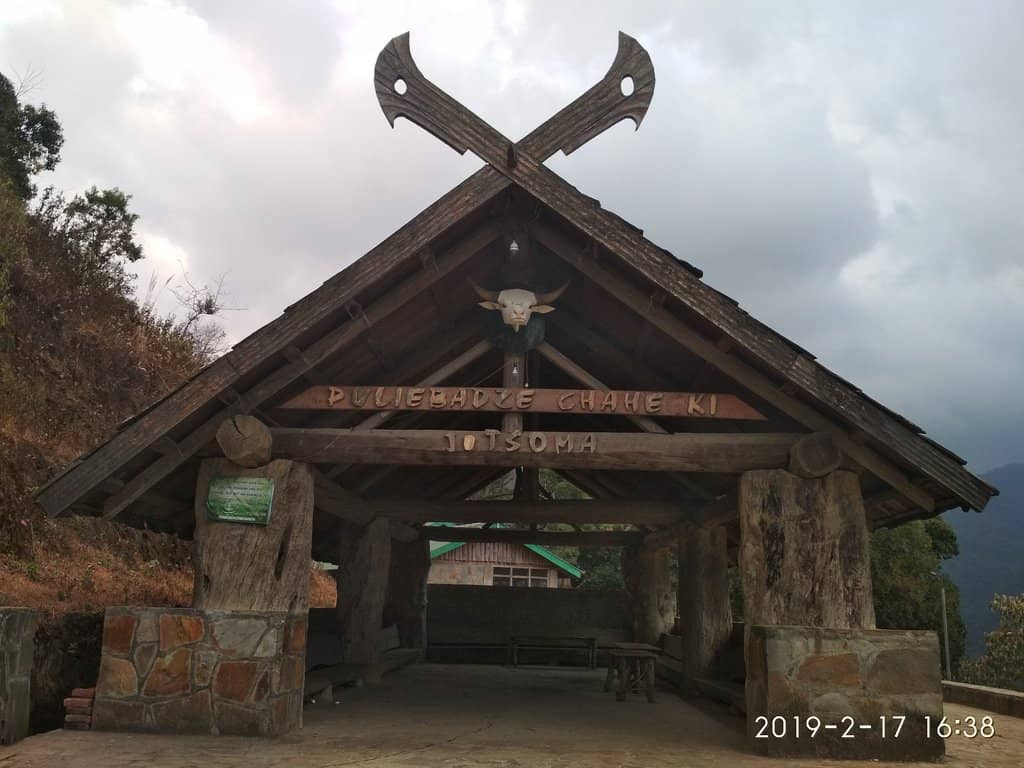 Misty Monsoon Landscape