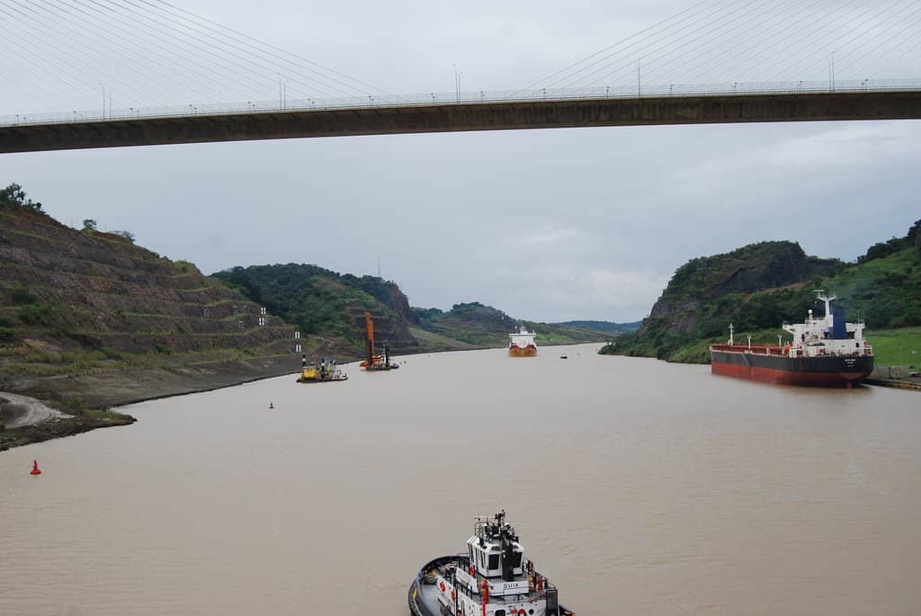 Panama Canal Transit Views