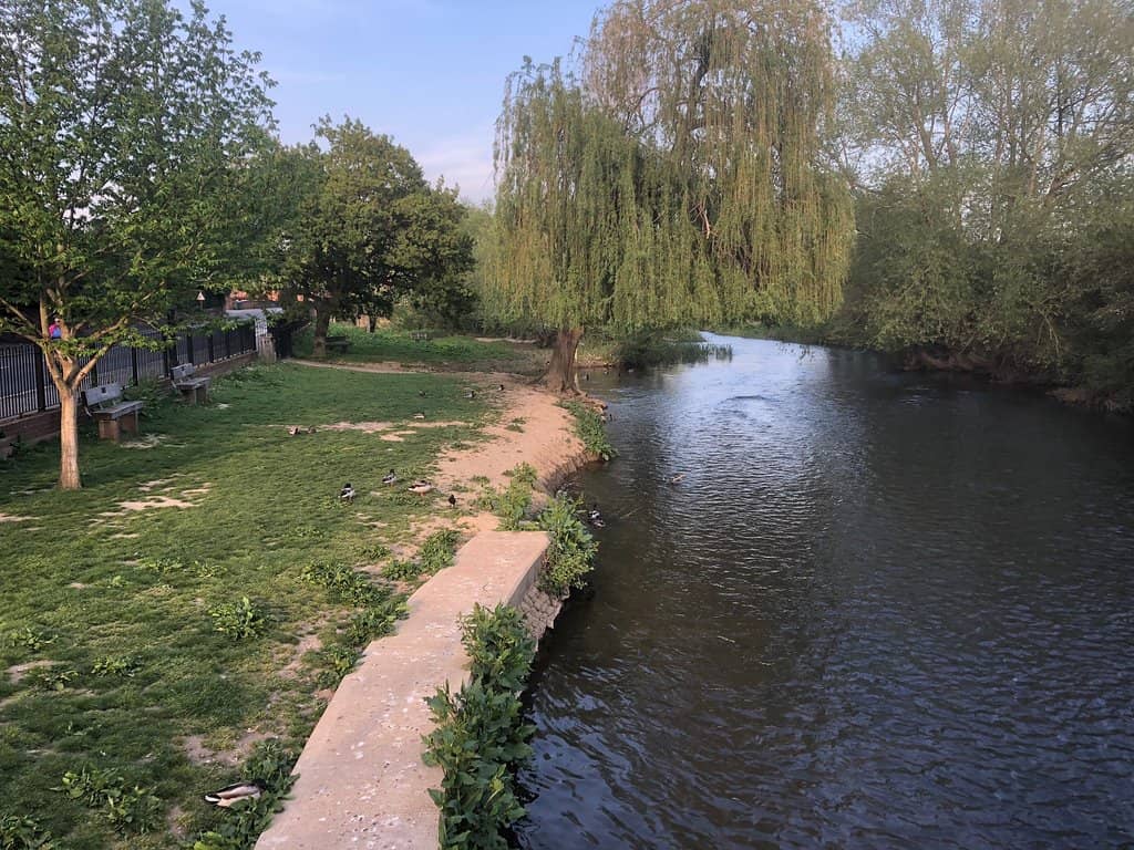 Picturesque Riverside Setting