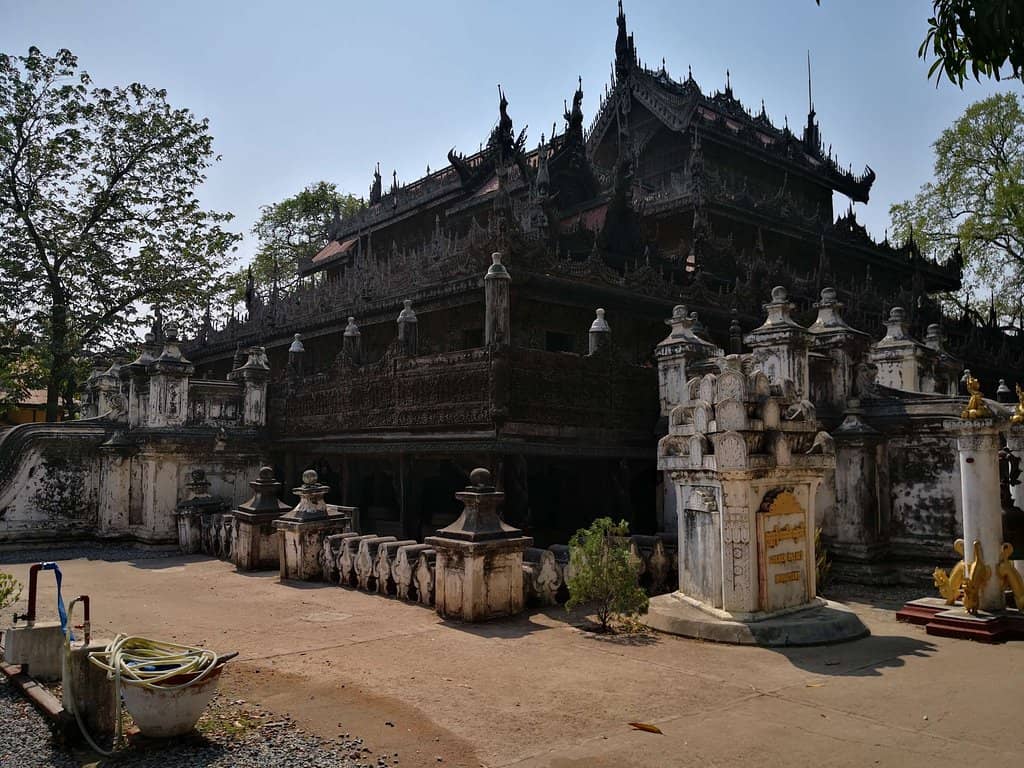 Intricate Teak Carvings