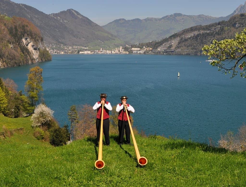 Scenic Lake Lucerne Views