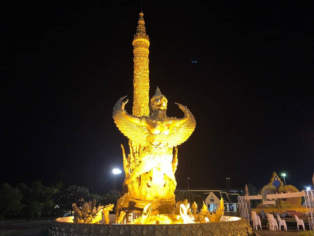 Vibrant Night Market Atmosphere