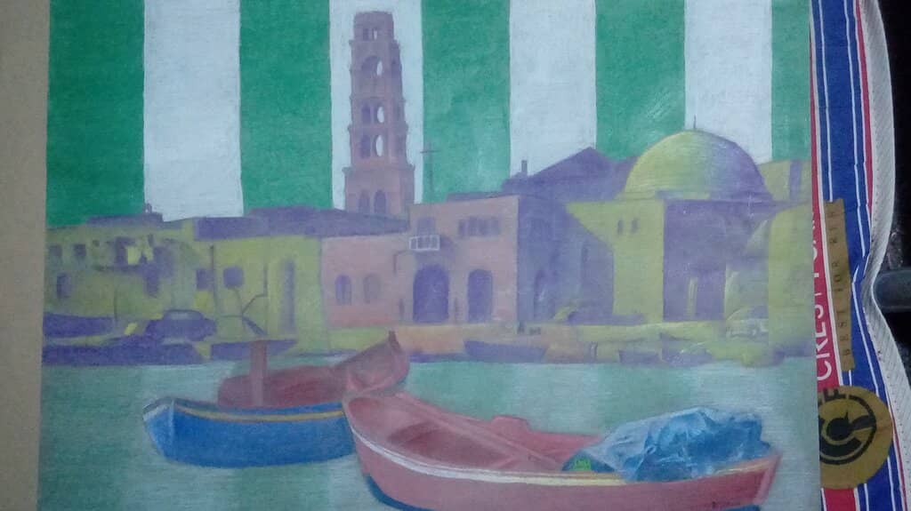 Vibrant Alleyway Atmosphere