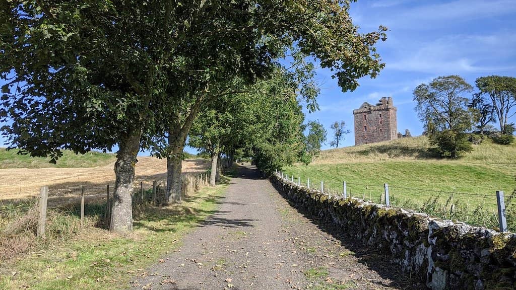 Ruined Courtyard Buildings