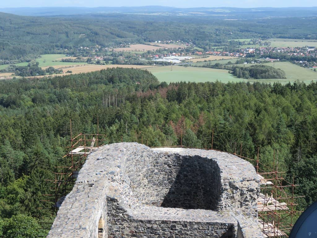 Well-Maintained Castle Ruins