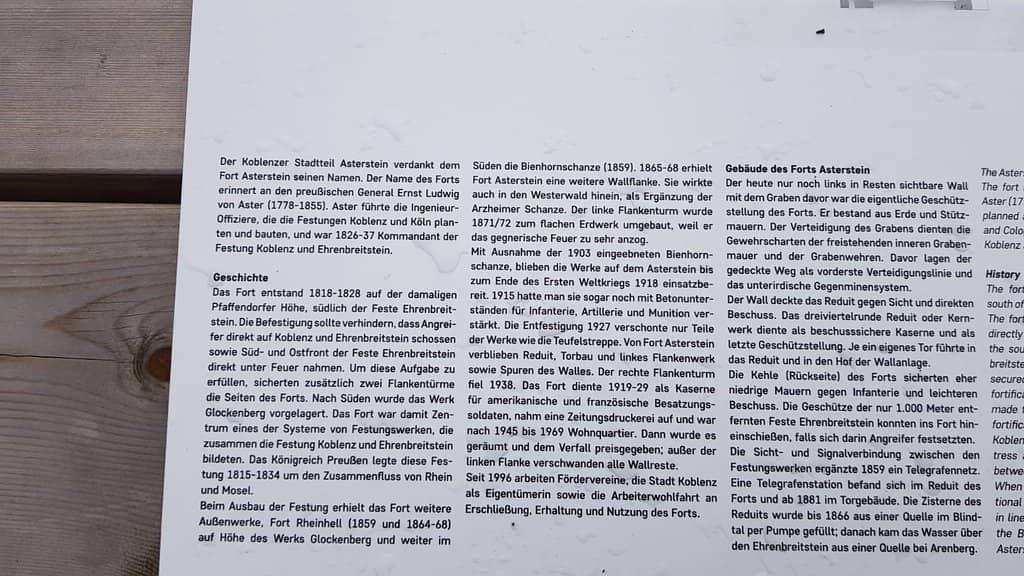 Fort Asterstein Exterior