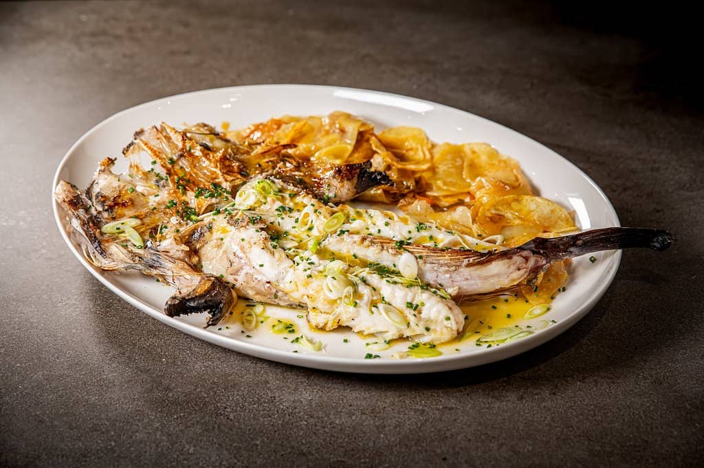 Stylish Concrete and Wood Ambiance