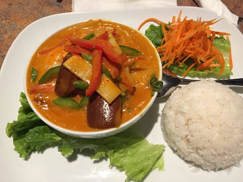 Shrimp Red Curry
