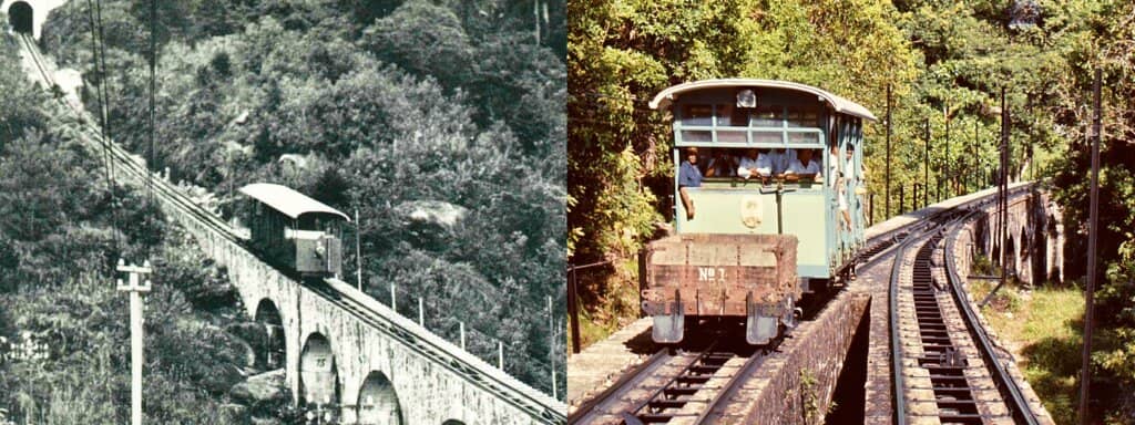 Penang Hill Funicular Train