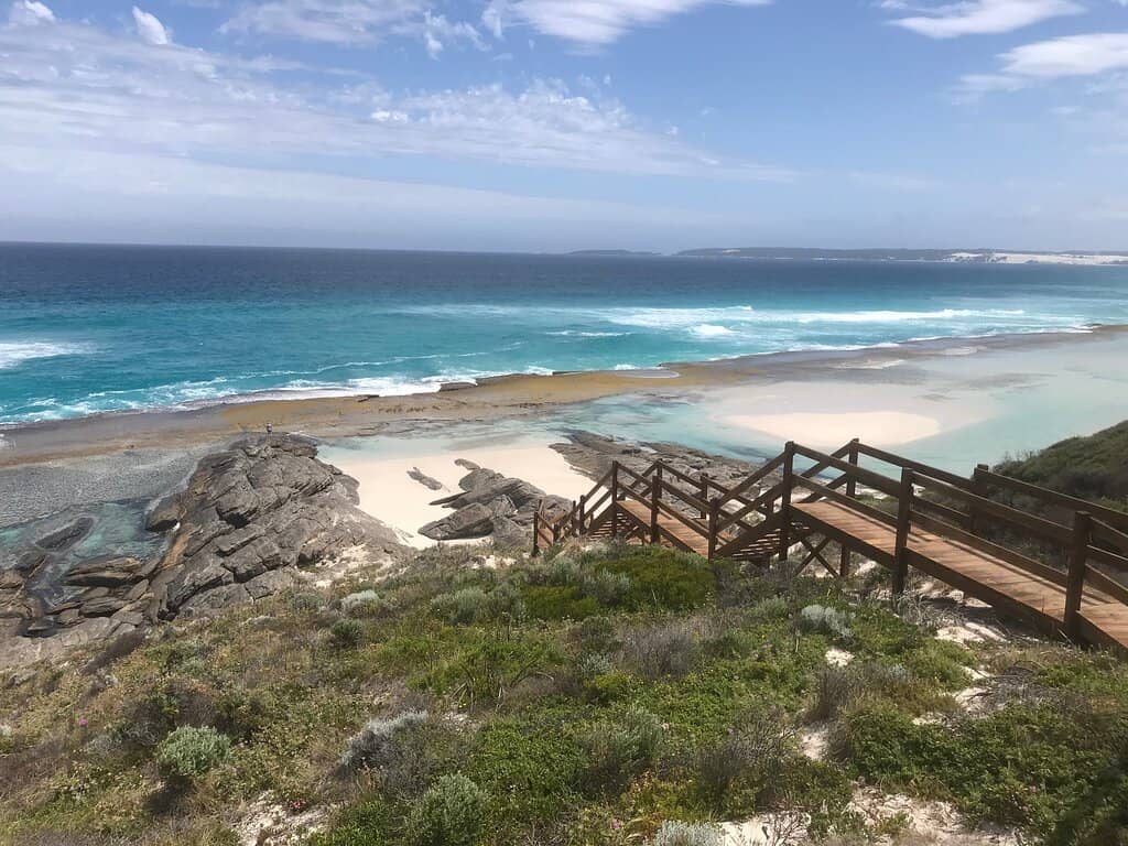 Scenic Beach Staircase