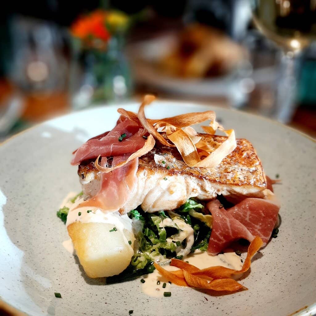 Picturesque Beer Garden