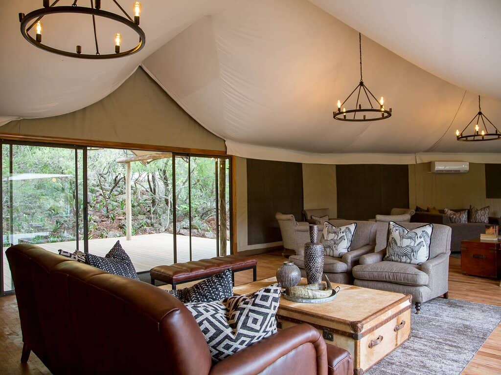 Plush Tent Accommodations