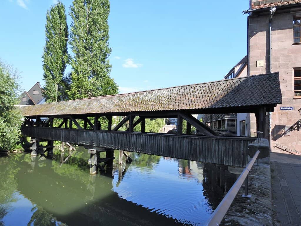 The Covered Wooden Bridge