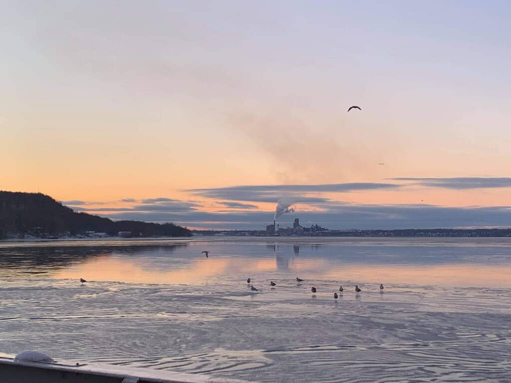 The Ferry Ride Itself