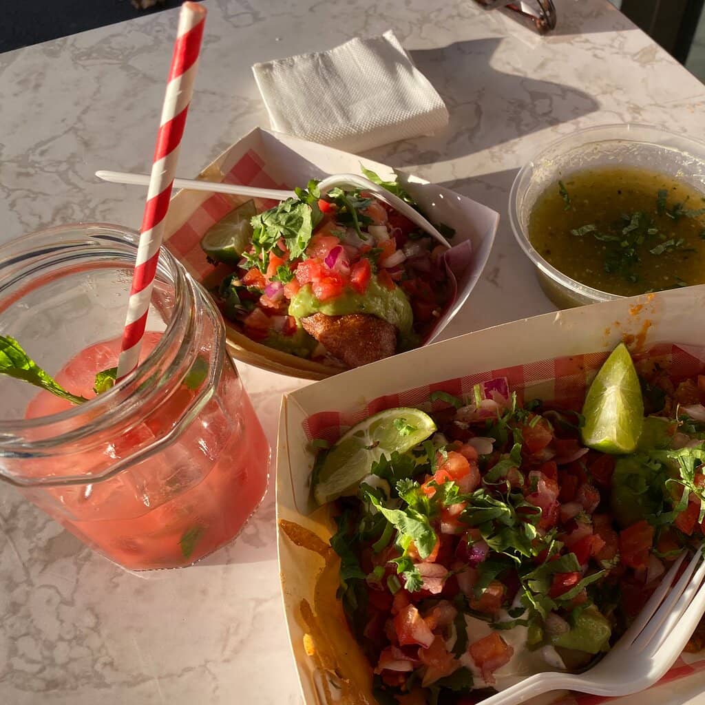 Standout Fish Tacos & Guacamole