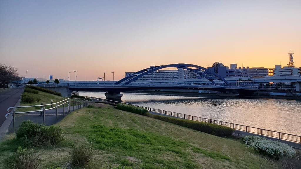Sumida Riverfront Stroll