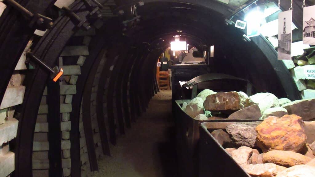 Antique Mining Machinery