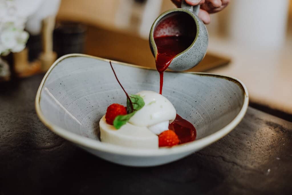 Welfenspeise | Himbeere | Zitroneneis